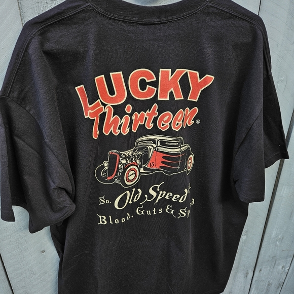 NWT Vintage Lucky Thirteen Old Speed T-Shirt - Picture 3 of 7